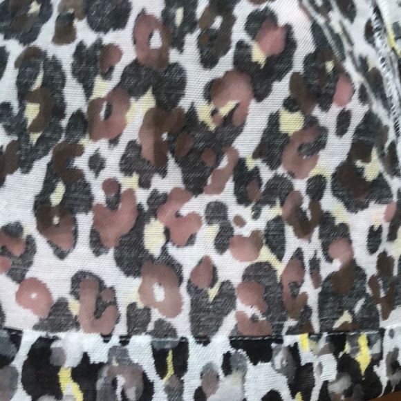 Ruby rd animal print button up blouse - Picture 3 of 3
